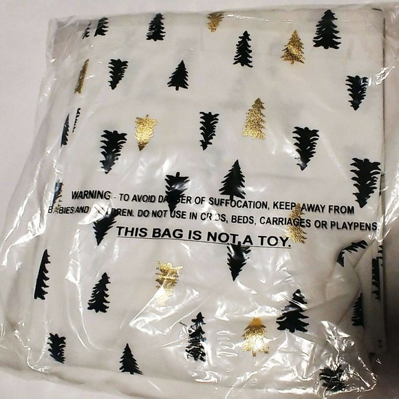 Family PJ's Womens Pajamas White Size Small Trees Top Pants Holiday Christmas - Picture 5 of 7